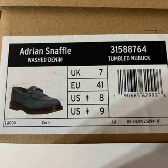 Dr. Martens Gray Suede Loafers - Picture 12 of 13